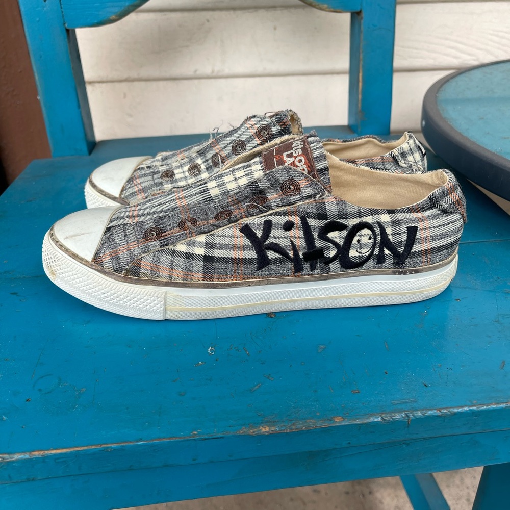 Kitson Women’s Shoes with Flannel Design